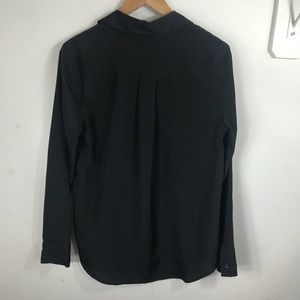 Dkny Tops - DKNY | Black Blouse with Cuffed Sleeves Dkny Tops - DKNY | Black Blouse with Cuffed Sleeves